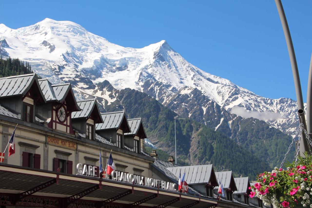 Studio Chamonix Mont-Blanc Idealement Situe Buitenkant foto